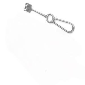 Retracteur Volkmann à 6 branches de haute qualité – Outil réutilisable en acier allemand pour la chirurgie orthopédique – En promotion chez The Surgist - Product Image 2