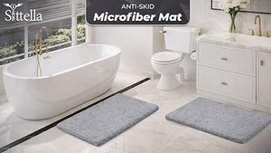 Tapis de sol personnalisés pour intérieur, tapis de bain super absorbants en chenille pour salle de bain - Product Image 4