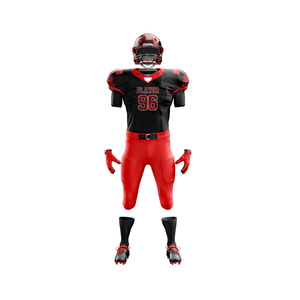 Maquette d'uniforme de football américain personnalisé avec logo sublimé, design gratuit. - Product Image 2
