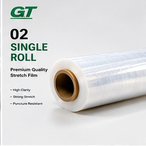 18 Mic LLDPE Soft Casting Transparent Moisture Proof Stretch Film for <b>Pallet</b> Wrapping Packaging Shrink Film Roll No reviews y - Product Image 6