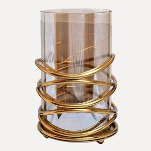 Vintage Inspired Metal And Glass <b>Hurricane</b> Candle Holder Beautiful Handmade <b>Lantern</b> For Home Wedding Event Decoration - Product Image 4