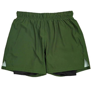 Shorts de sport décontractés pour hommes, personnalisés, en tricot, avec cordon de serrage, respirants, pour la plage - Product Image 6