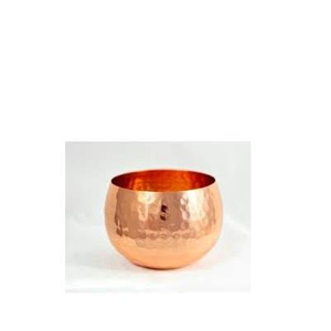 Tazón Grande de Cobre para Servir Ensaladas, Tazón Redondo para Servir Frutas y Bocadillos, Venta Personalizada - Product Image 1