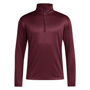 Haut de sport respirant en tissu extensible à manches longues Coach, veste mi-chaude à fermeture éclair 1/4 pour homme - Product Image 4