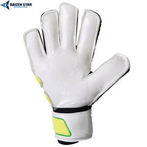 Gants de gardien de but de football personnalisés avec logo OEM, paume en latex à forte adhérence, vente en gros - Product Image 2