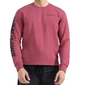 2025 sudaderas de lana de algodón 100% bordadas con logotipo personalizado de alta calidad Unisex manga larga colección de invierno de moda al por mayor - Product Image 4