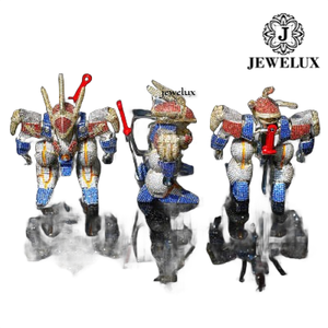 จี้รูปสัตว์ JEWELUX เงินแท้ 925 ประดับคริสตัลสไตล์ฮิปฮอป เหมาะสำหรับทุกเพศทุกวัย สวมใส่ได้ทุกวัน ผลิตจากอินเดีย - Product Image 3
