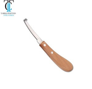 Cuchillo Profesional para Herrador para el Cuidado de Pezuñas de Caballos – Hoja Afilada de Acero Inoxidable, Mango Ergonómico, para Diestros/Zurdos - Product Image 5