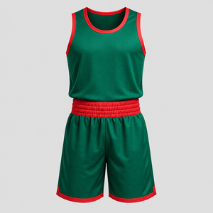 Conjunto de Entrenamiento de Boxeo Reversible de Alta Calidad, Chaleco y Pantalones Cortos para Deportes de Combate y Kickboxing, Uniforme para Hombres y Mujeres - Product Image 1