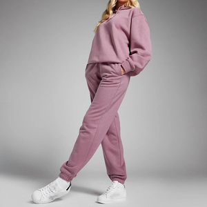 Conjunto Deportivo para Mujer, Talla Grande, Sudadera Holgada y Pantalones Jogger, Estilo Urbano Ecológico, Ropa Deportiva, Fitness, 2026 - Product Image 6