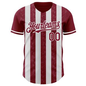 Athletic Fit Printed Baseball Jersey Quick Dry 100% Polyester Short Sleeve All Seasons - Product Image 2