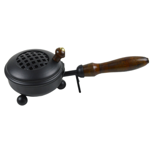 Home Decor Incense Burner Indoor Tableware Metal Incense Burner With Handle Natural Fragrance Design Incense Holder - Product Image 2