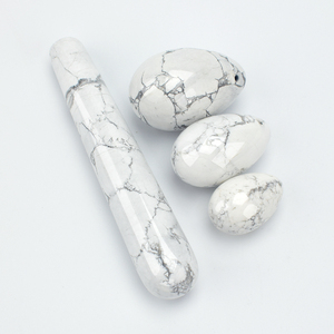 Varita de Masaje Yoni de Piedra Preciosa Semipreciosa, Pirita, de la India - Product Image 6