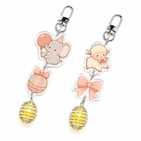 Porte-clés en métal personnalisé avec pendentif en acrylique portable, imprimé UV sur le thème de l'anime, forme personnalisable, design élégant pour promotion