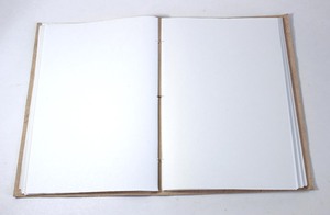 High Quality Brown Genuine <b>Leather</b> Handmade Sketchbook Blank Lined Journal Gift Hard Cover 80 <b>Sheets</b> - Product Image 3