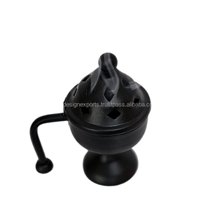 Loban Incienso Bakhoor Quemador Sambrani Dhoop Quemador Con Mango - Product Image 6