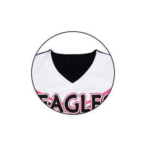 Uniformes de Porristas Personalizados de Alta Calidad, Suministro de Fábrica, Conjuntos Impresos y Sublimados con Pedrería, Cómodos para Equipos Deportivos Femeninos - Product Image 3