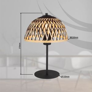 Lampe de table en bambou conçue pour la décoration intérieure, avec un artisanat en bambou naturel et un attrait visuel chaleureux - Product Image 4