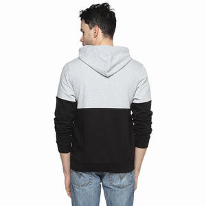 Sweat-shirts pour hommes en molleton 100% coton de haute qualité, personnalisés, à fermeture éclair, pour l'automne, 400 g/m², taille plus, coupe ample, poids lourd - Product Image 3