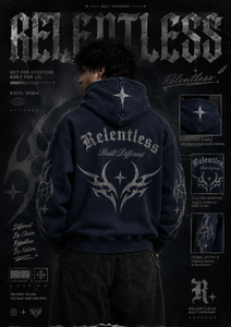 High Quality Spandex/<b>Polyester</b> Fleece Men Winter full zip Comfortable Breathable Hoodie Pullover Loose Fit Luxury Designer - Product Image 4