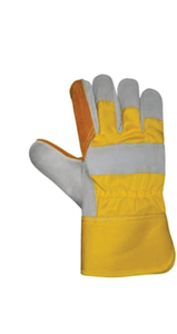 Holy Signs International Grade Leather Double Palm Heavy Duty Anti-Chemical Breathable Safety Cuff 26cm <b>Latex</b>-Free <b>Gloves</b> - Product Image 4