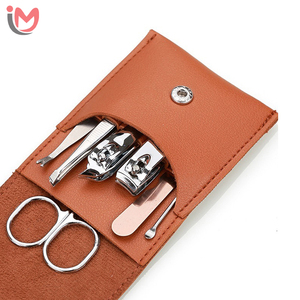 18-Piece Professional Manicure & Pedicure Set Stainless Steel Nail <b>Tools</b> <b>Kit</b> High Quality Travel Nail Clippers Scissors OEM - Product Image 2