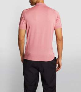 Chemises pour hommes en tricot de couleur unie rose bébé, nouvelle mode, écologiques, séchage rapide (Rebirth Athelitics) - Product Image 4