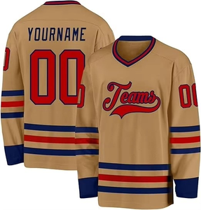 Jersey de Hockey sobre Hielo Personalizado, Sublimado con Tackle Twill en Pakistán, Ropa de Hockey sobre Hielo de Alta Calidad, Precio Económico, Jersey de Moda Personalizado OEM - Product Image 2