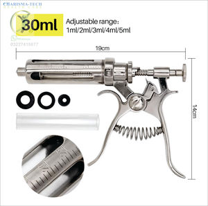 Seringue à dose réglable automatique, multi-doses, 50 ml, instruments vétérinaires pour animaux, instruments médicaux - Product Image 5