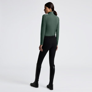 High Quality 4way Stretch Horse Riding Equestrian Shirt Top <b>Base</b> <b>Layer</b> Competition Show Shirt Polo in Soft Feel Technical Fabric - Product Image 3