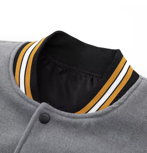Chaqueta Universitaria Clásica de Invierno para Hombre, Estilo Letterman, Resistente al Viento, Ecológica, para Equipos Deportivos, Venta al Por Mayor - Product Image 6