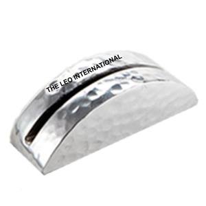 Support de cartes de table moderne en métal poli de taille moyenne pour mariages, fêtes et bureaux – Organiseur de cartes - Product Image 3