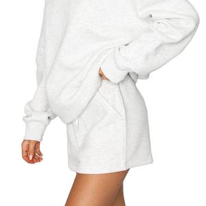 Ensemble deux pièces d'été avec logo personnalisé pour femmes, bermuda décontracté, haut court, tenues décontractées - Product Image 6