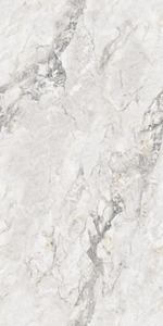 Carreaux en porcelaine effet marbre gris brillant Delight Grey 600x1200mm, aspect pierre premium, pour sol et mur, pour salon - Product Image 5