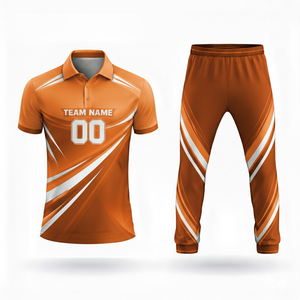 Uniforme de Cricket de Poliéster 100% Antibacterial con Estampado Digital de Nuevo Diseño, Personalizable para Equipos - Product Image 4