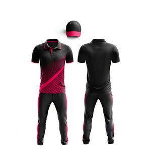 High Quality Performance Sublimated <b>Cricket</b> Uniform | Men Women Youth <b>Cricket</b> Wears Polo Shirt and Trouser Full Team Outfit - Product Image 6