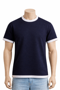 Camiseta Deportiva RAPID para Hombre con Cuello, Tela de Seda/Algodón, Diseño con Bolsillo, Secado Rápido, Manga Corta, Personalizable - Product Image 5