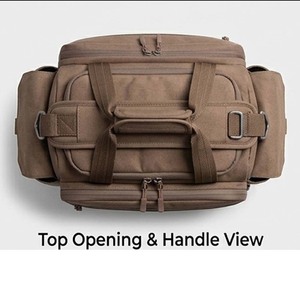 Sac de sport tactique grande capacité en toile avec fermeture éclair, sac de voyage et de sport portable, organisateur premium, grand sac de sport de type duffel - Product Image 4