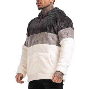 Nouveaux Sweats à Capuche d'Hiver à Séchage Rapide et Respirants en Polaire Sherpa pour Hommes – Personnalisation OEM de Qualité, Motif Uni, Tricotés - Product Image 6
