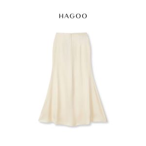 CV469 Private Label High Waisted <b>Silk</b> Satin Pencil <b>Skirt</b> Women Anti Wrinkle <b>Skirt</b> Supplier - Product Image 1