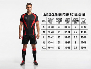 Tenue de sport pour adultes, uniforme de football, ensemble d'entraînement professionnel, maillot et short athlétiques respirants à séchage rapide, ensemble actif 100% - Product Image 6