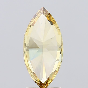 Magnifique diamant jaune de 5 carats, taille marquise, rare, de couleur fantaisie, diamant non monté pour un chef-d'œuvre de joaillerie de luxe sur mesure - Product Image 3