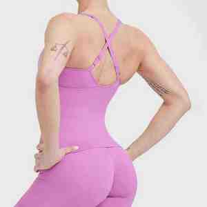 Ropa Deportiva con Logotipo Personalizado para Mujer, Conjunto de 2 Piezas, Sujetador Deportivo, Leggings para Yoga, Gimnasio y Ejercicio - Product Image 2