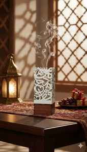 Belladec BI-WT1110 - Juego de Porta Incienso de Madera de Pino Natural Ecológico para Uso Religioso, Difusor Aromático Duradero Hecho a Mano - Product Image 5