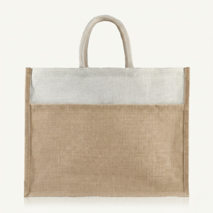 Sacs fourre-tout en jute écologiques et recyclables de haute qualité, fabriqués sur mesure en Inde, sacs de shopping bohèmes pour femmes avec chaînes - Product Image 3