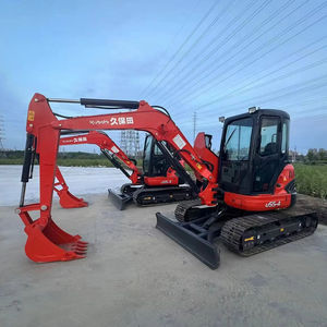 Vente directe d'usine en gros à prix compétitif, mini-excavatrice d'occasion Kubota U55-4 à vendre, meilleure offre de réduction - Product Image 1