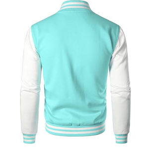 Customized Logo Printing <b>Men</b> Varsity <b>Jacket</b> for man New Streetwear Style Stand Collar Adult Size Latest Arrival - Product Image 4