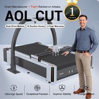 Machine de découpe de textiles non tissés à couteau oscillant, équipée d'un service après-vente en ligne 24h/24 et 7j/7
