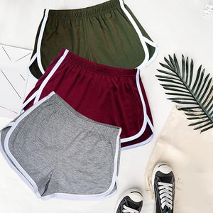 Gym <b>Running</b> Yoga Shorts High Waist Elastic Waist Breathable Waterproof Quick Dry Eco-Friendly Polyester Spandex Training Workout - Product Image 5