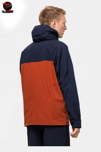 <b>Men's</b> Waterproof Windproof Breathable Polyester/Cotton <b>Jacket</b> <b>Lightweight</b> Outdoor Casual Zip-Up Hooded Winter Outerwear - Product Image 6